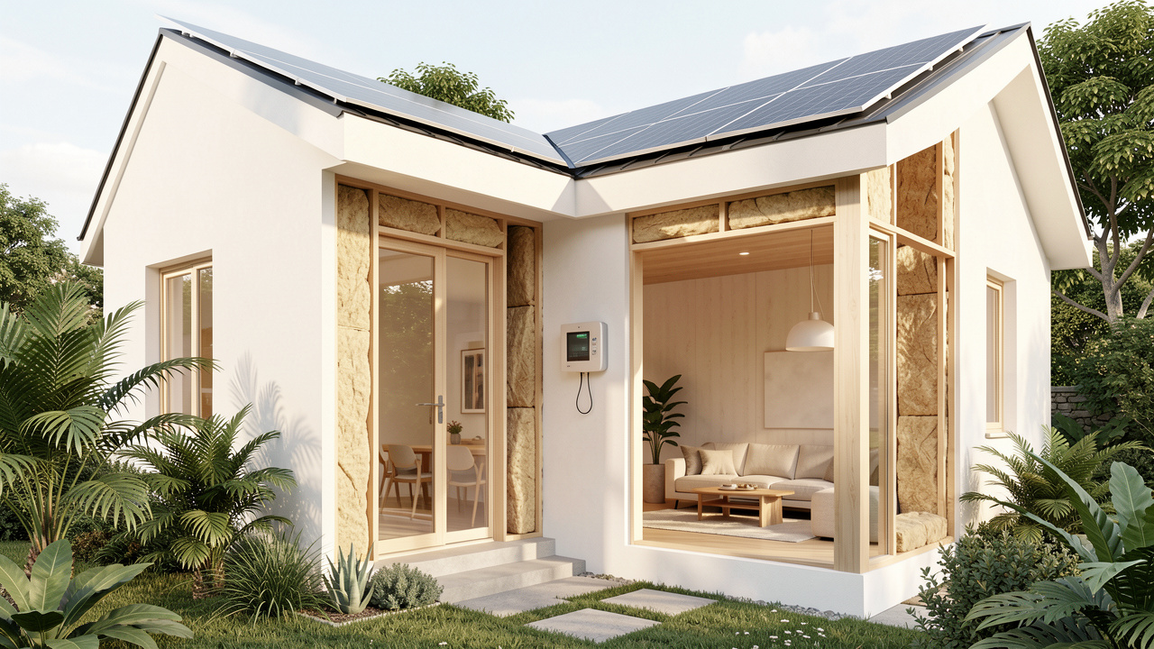 Les équipements pour une maison économe en énergie