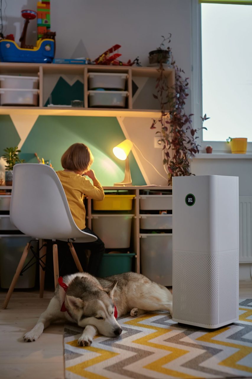 Purificateur d’air en chambre de bébé après travaux : quelle solution choisir ?